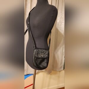 EUC Black Croc Karl Lagerfeld Crossbody